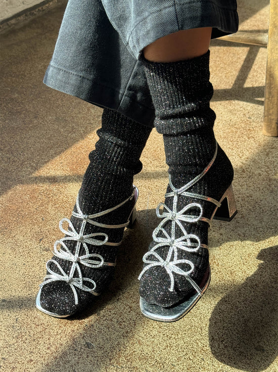 Le Bon Shoppe - Winter Sparkle Socks - Starry Night