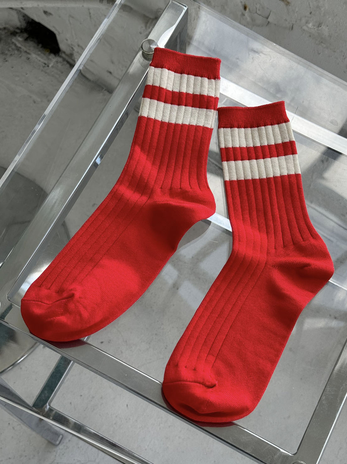 Le Bon Shoppe - Her Socks - Varsity - Desire