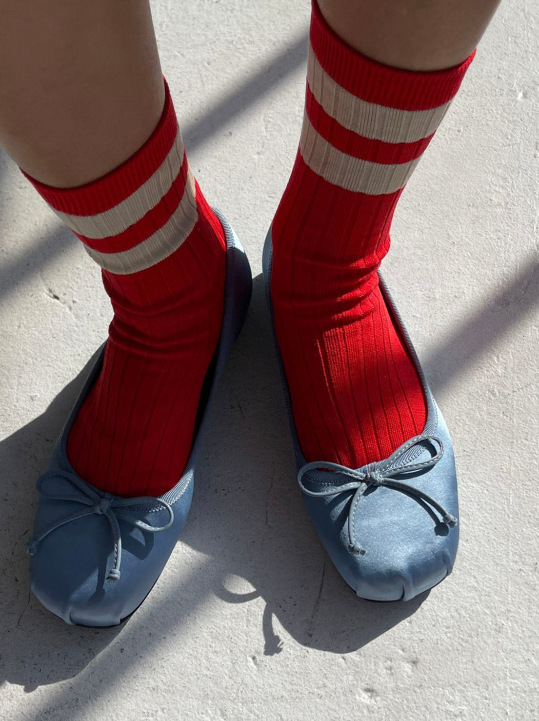 Le Bon Shoppe - Her Socks - Varsity - Desire