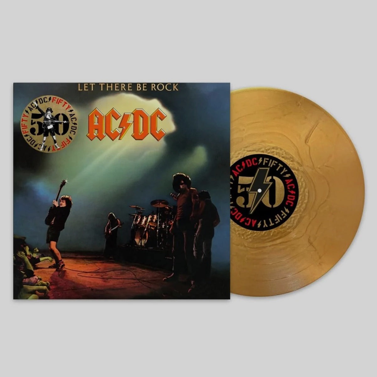 AC/DC - Let There Be Rock. LP [50th Anniversary Gold Vinyl]