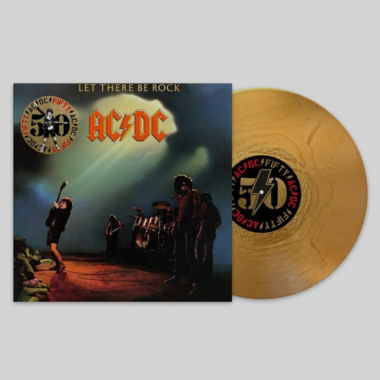 AC/DC - Let There Be Rock. LP [50th Anniversary Gold Vinyl]