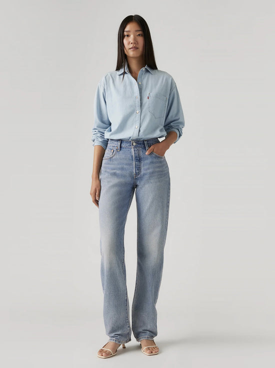 Levi's - 501 90's Lightweight Jean - Fun Flare Blue