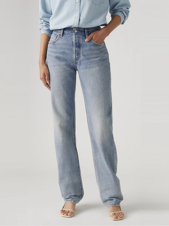 Levi's - 501 90's Lightweight Jean - Fun Flare Blue