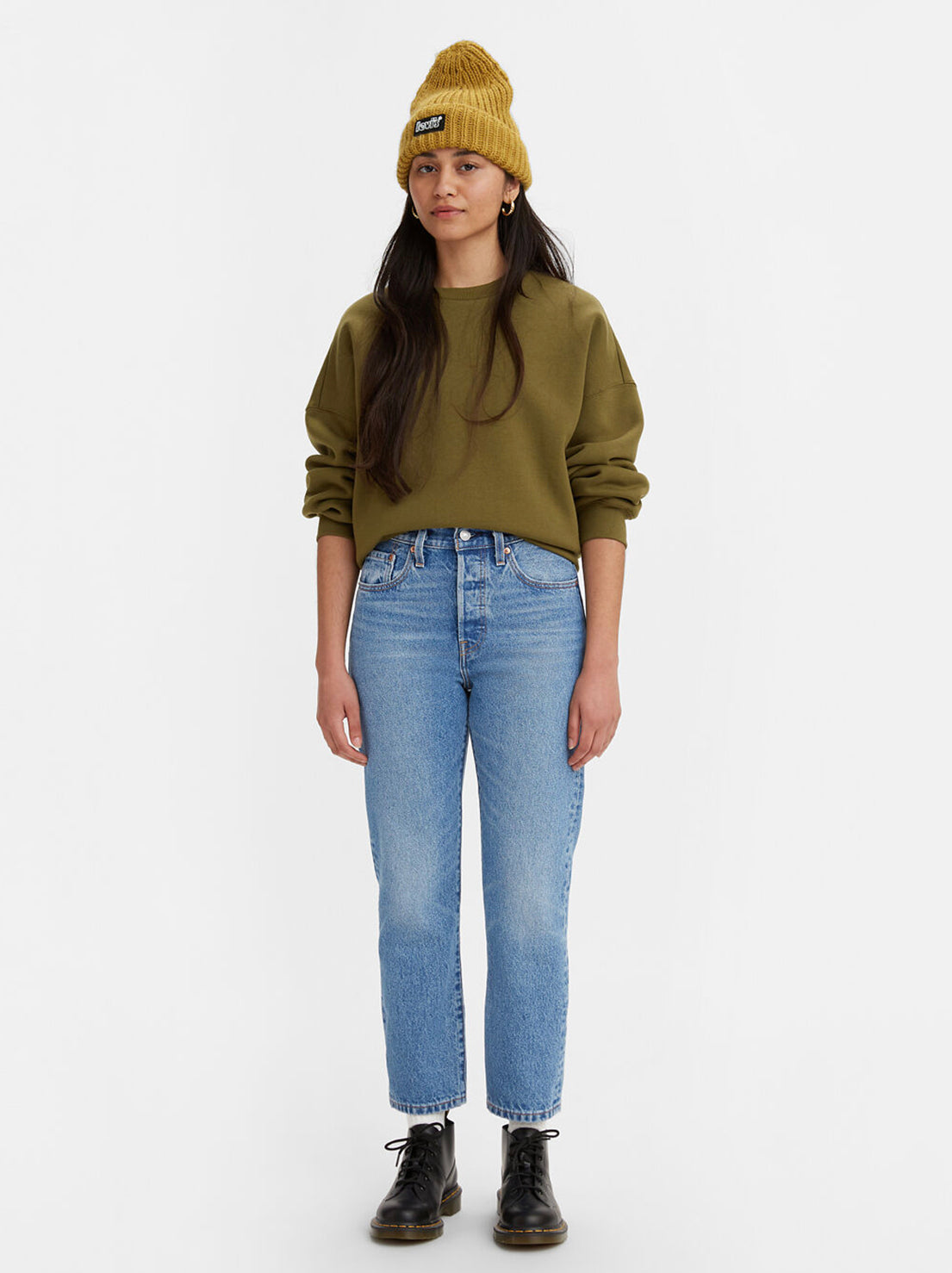 Levi's - 501 Original Cropped Jean - Must Be Mine