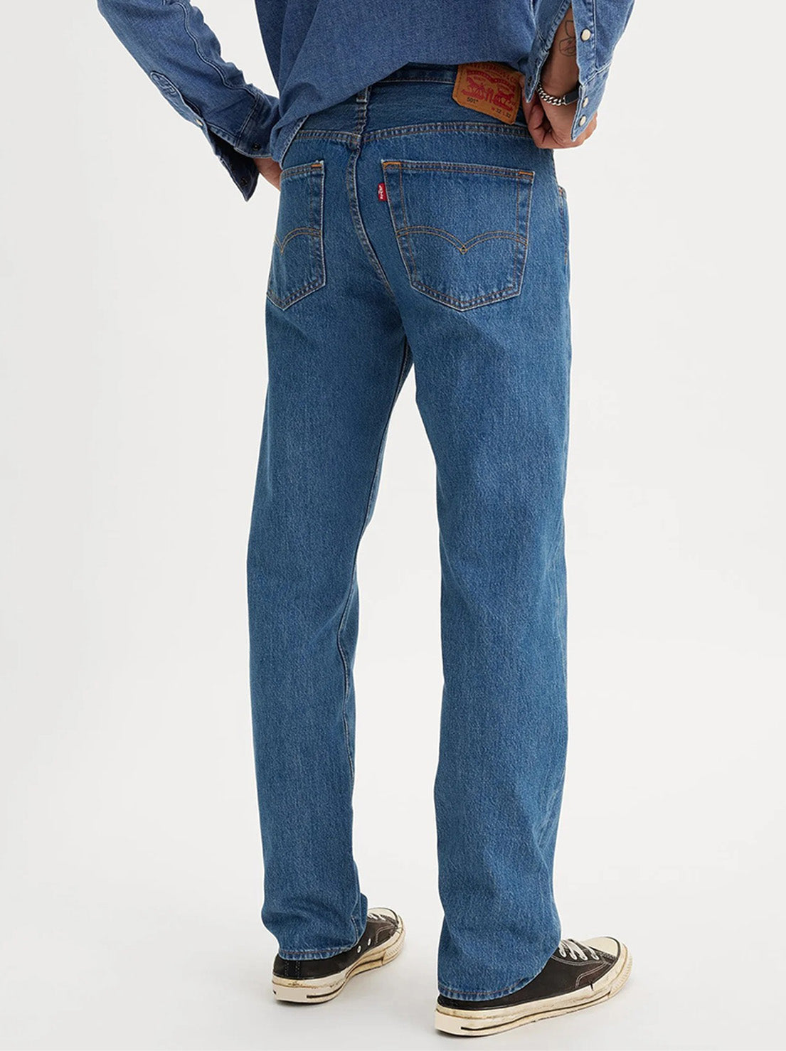 Levi's - 501 Original Jean - Medium Stonewash