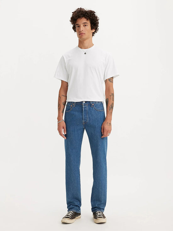 Levi's - 501 Original Jean - Medium Stonewash