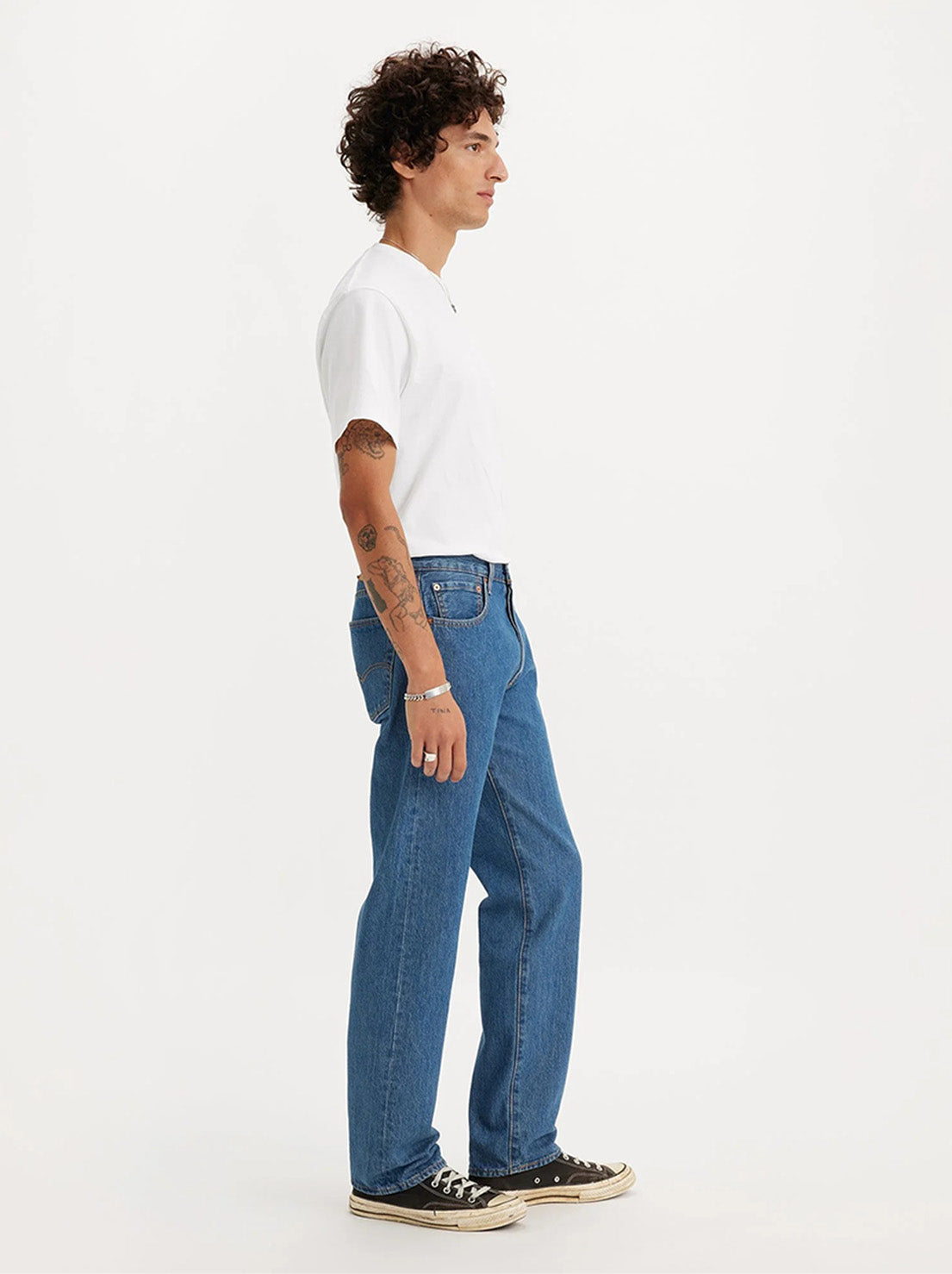 Levi's - 501 Original Jean - Medium Stonewash
