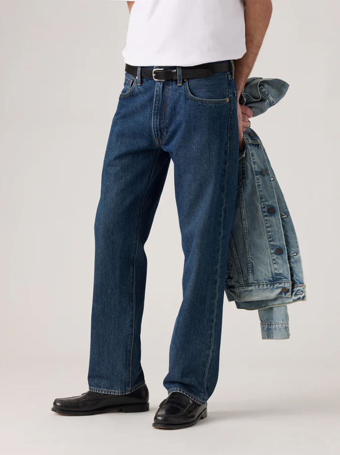 Levi's - 555 Relaxed Straight Jean - Check The Score