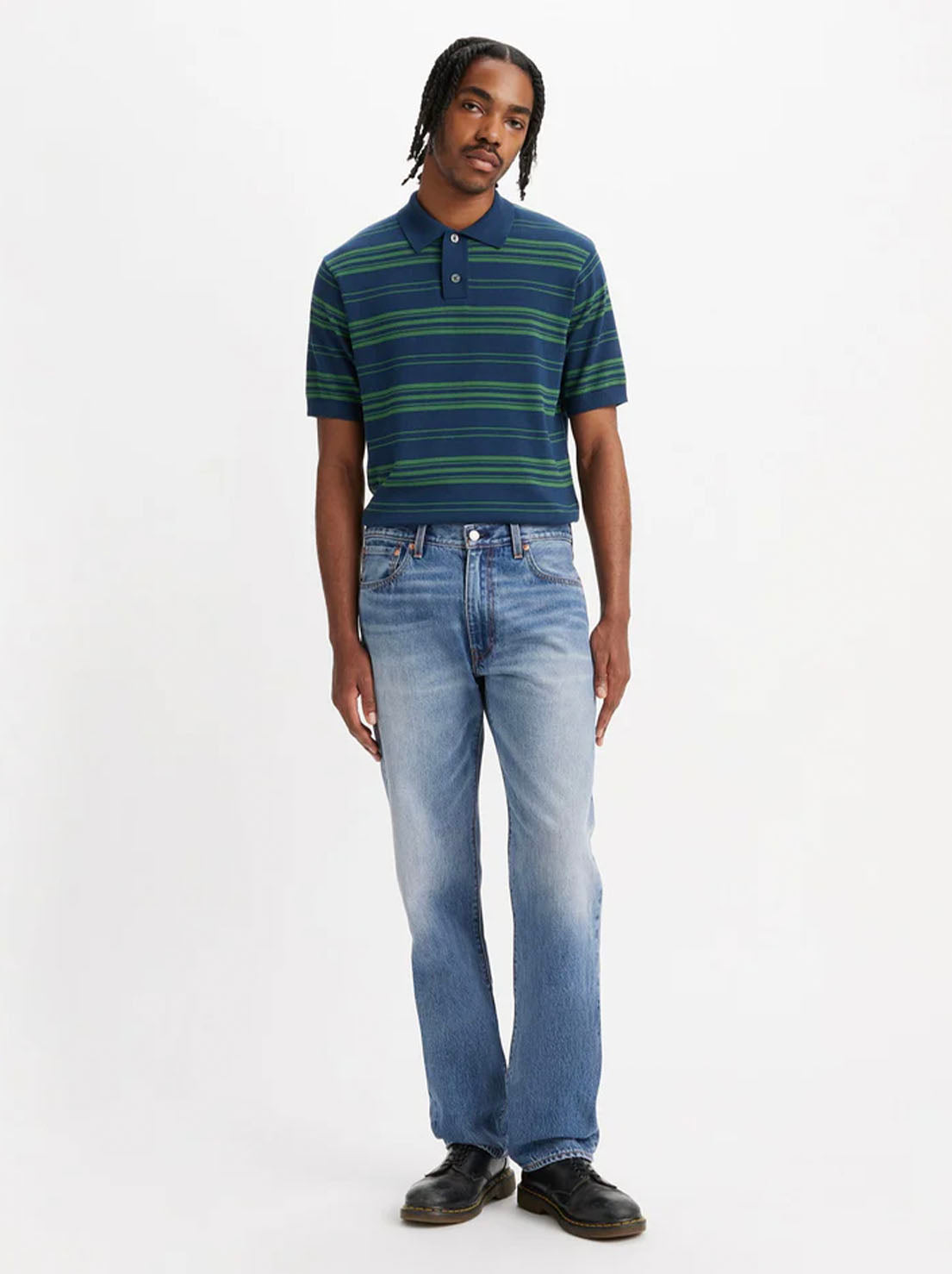 Levi's - 555 Relaxed Straight Jean - Indigo Champion
