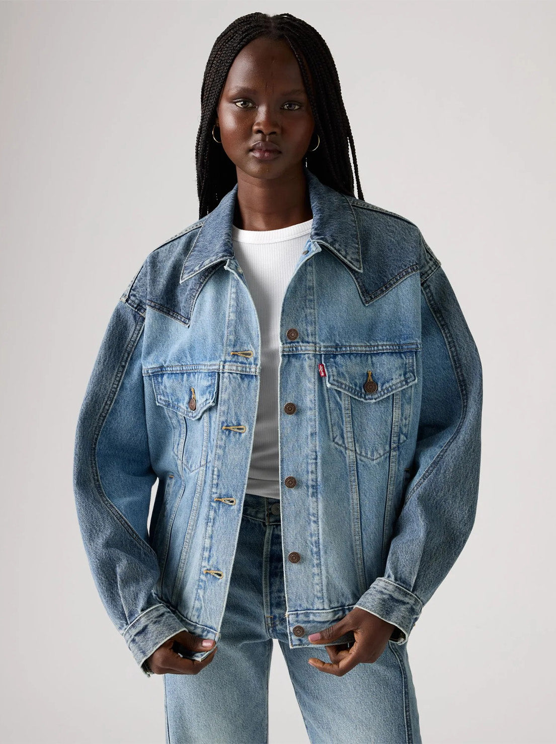 Levi's - 90's Western Pieced Trucker Jacket - Free Range