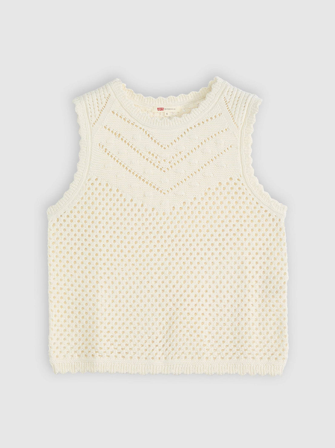 Levi's - Adrienne Crochet Tank - Egret