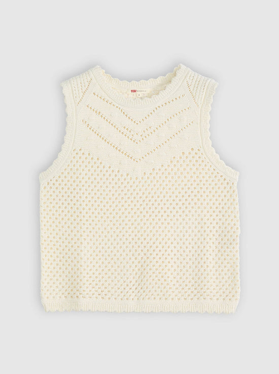 Levi's - Adrienne Crochet Tank - Egret