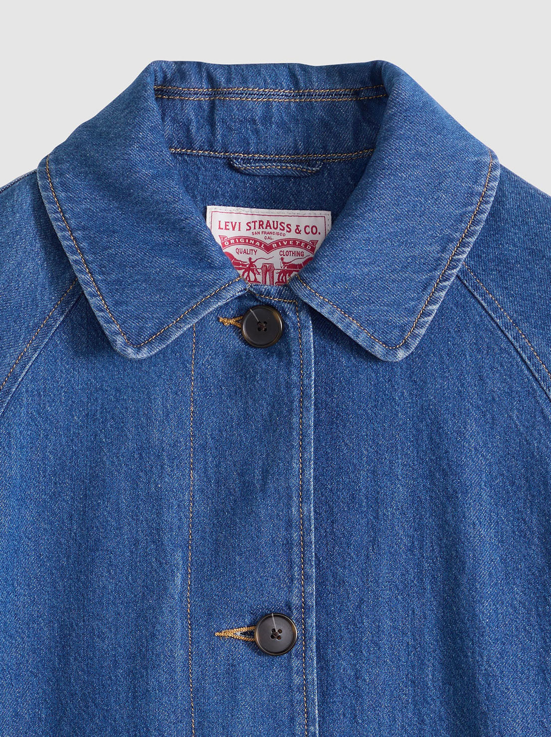 Levi's - Frankie Mac Denim Trench Coat - Let's Get Lost Again