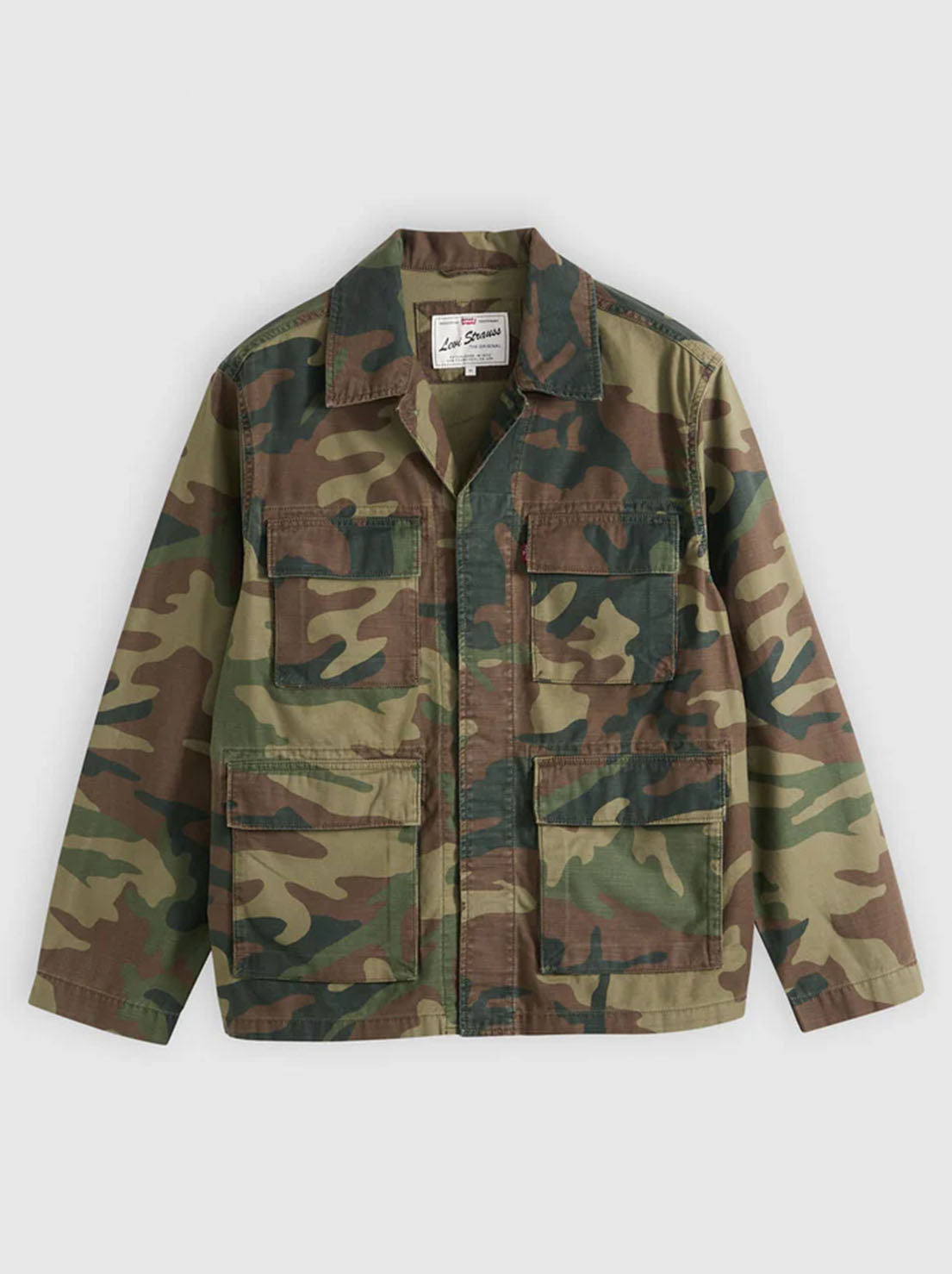 Levi's - Frisko Jacket - Phalarope Camo Print Demitasse