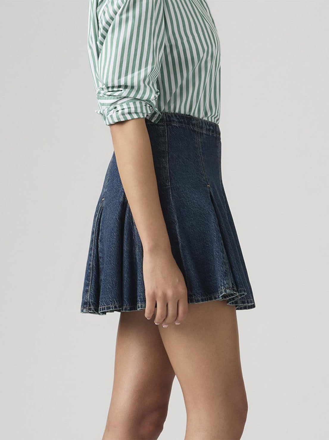 Levi's - Godet Mini Skirt - Fell Off Stone
