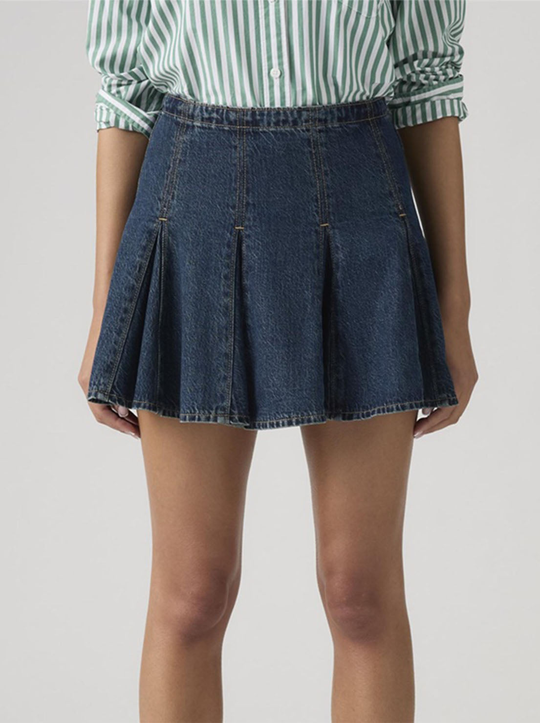 Levi's - Godet Mini Skirt - Fell Off Stone