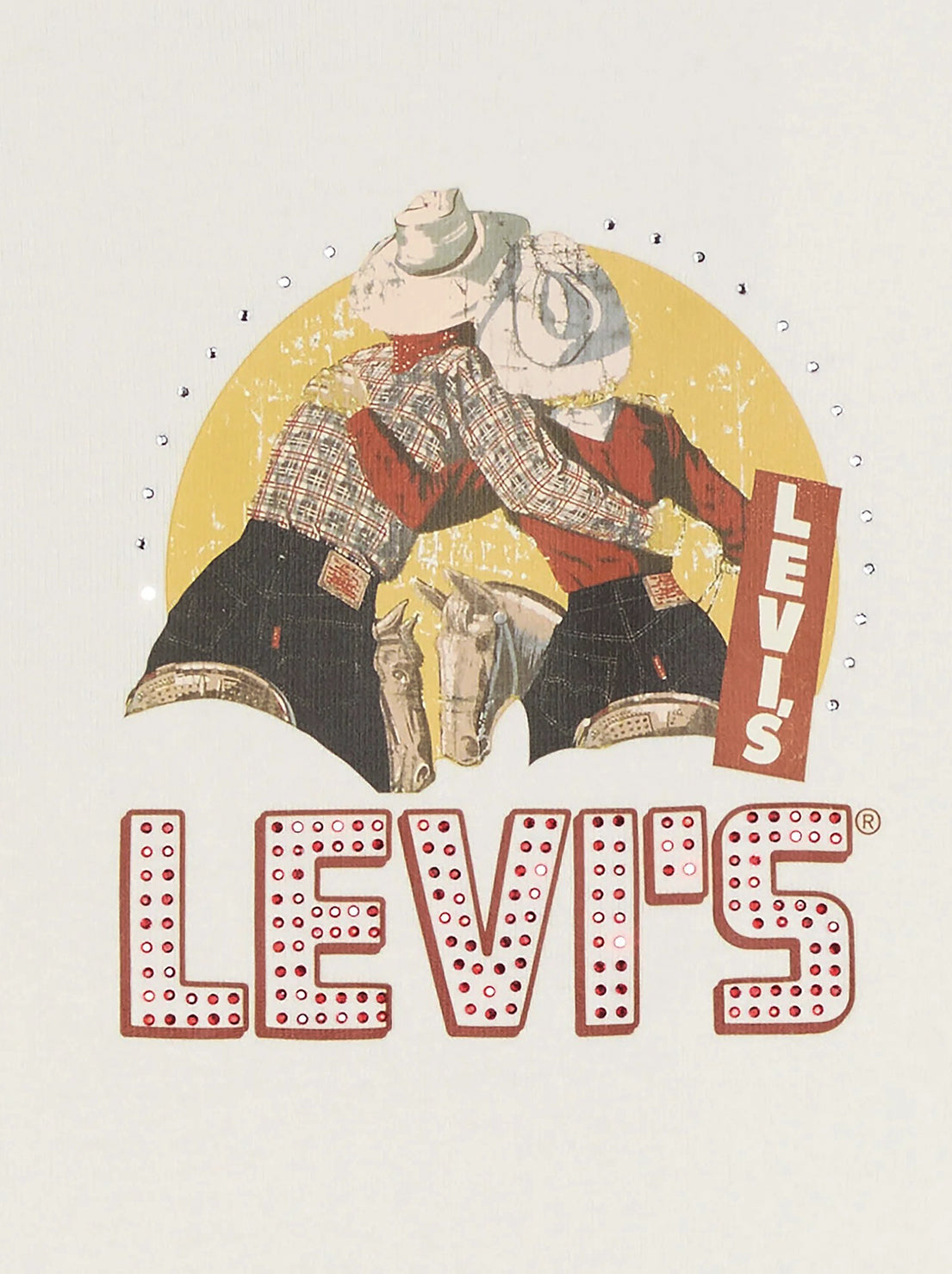 Levi's - Graphic Essential Sporty Tee - Levi's Archival Egret