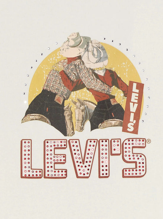 Levi's - Graphic Essential Sporty Tee - Levi's Archival Egret