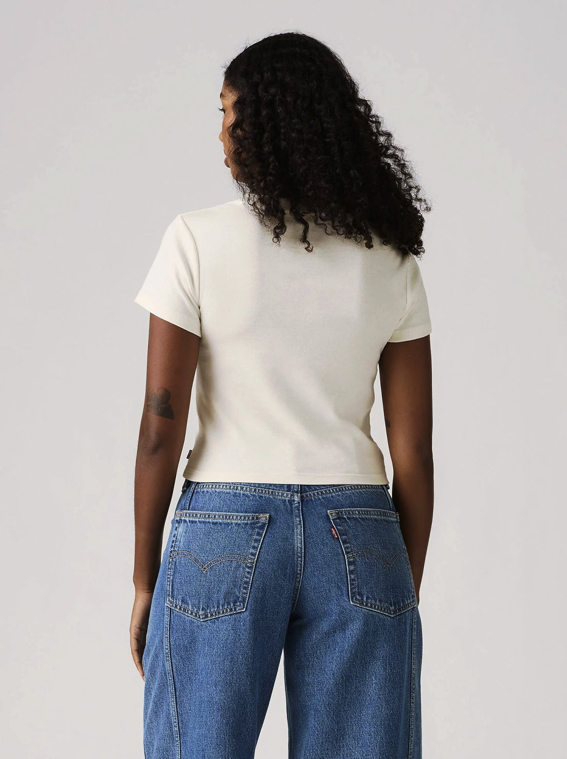 Levi's - Graphic Essential Sporty Tee - Levi's Archival Egret