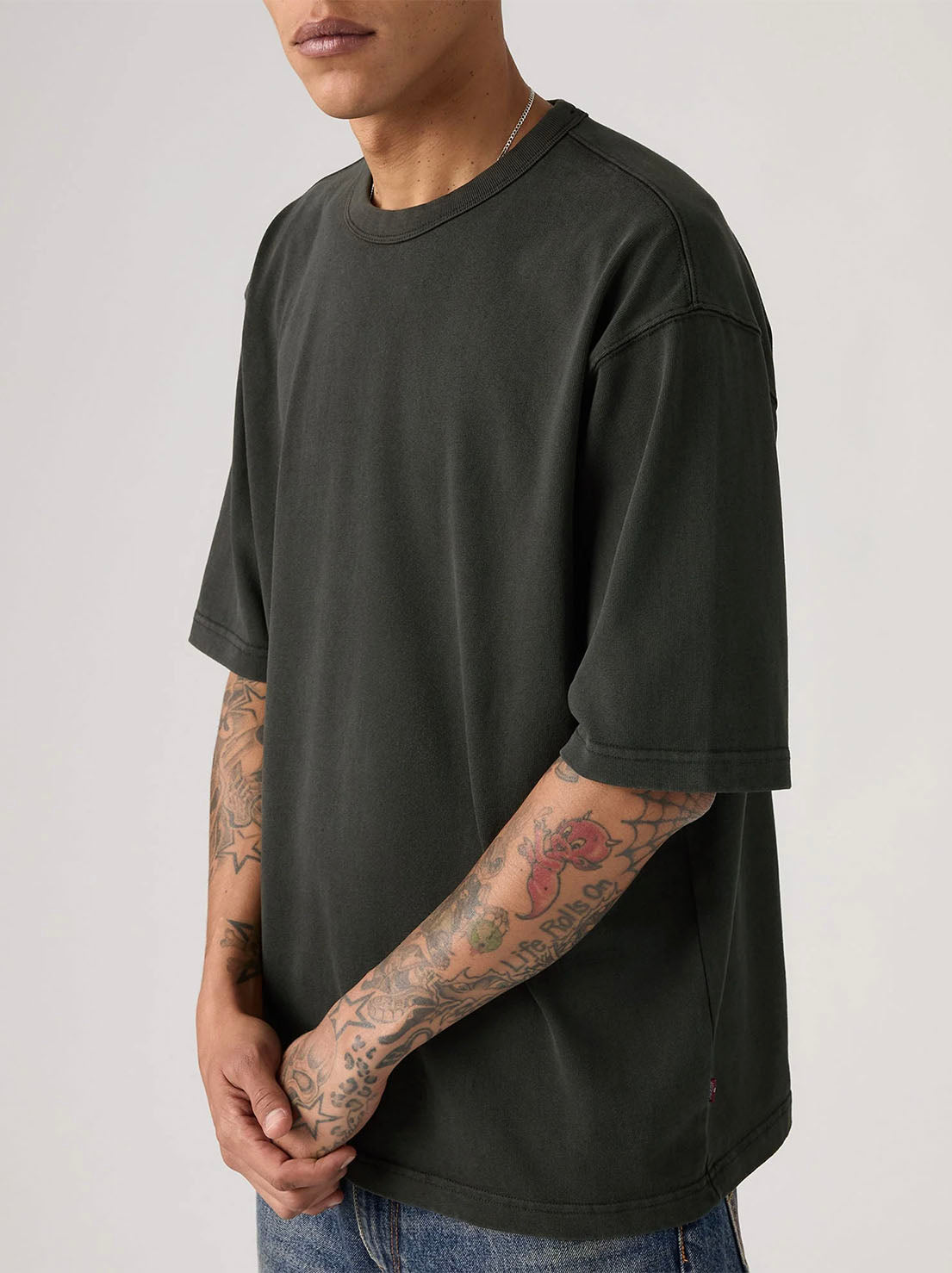 Levi's - Heavyweight Loose Tee - Garment Dye Jet Black