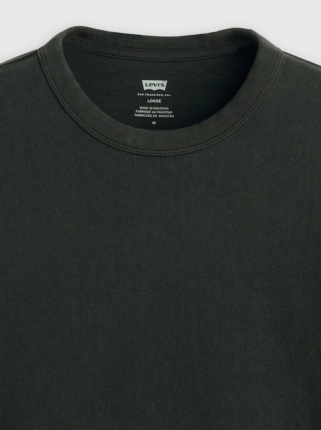 Levi's - Heavyweight Loose Tee - Garment Dye Jet Black