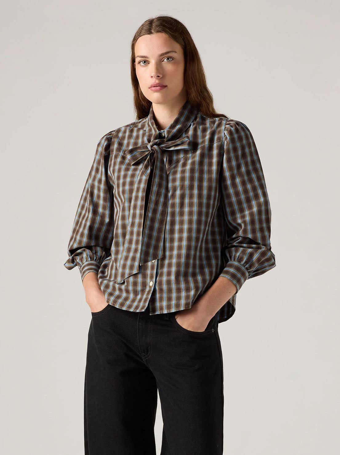 Levi's - Judice Western Shirt - Adelaide Plaid Fall