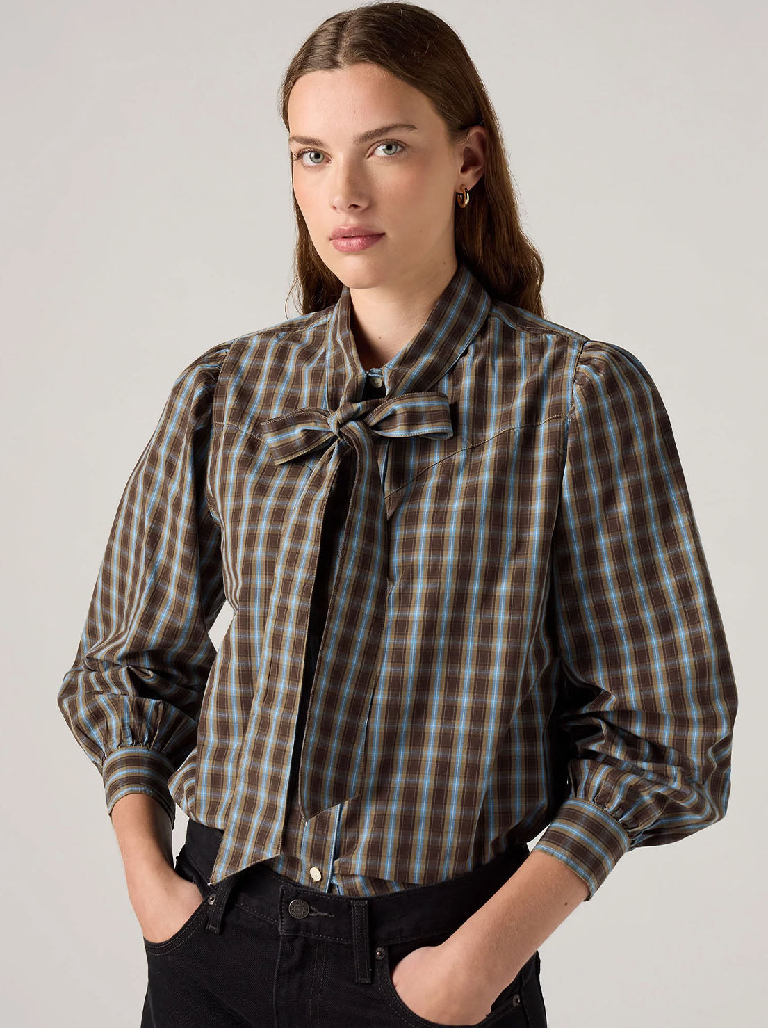 Levi's - Judice Western Shirt - Adelaide Plaid Fall
