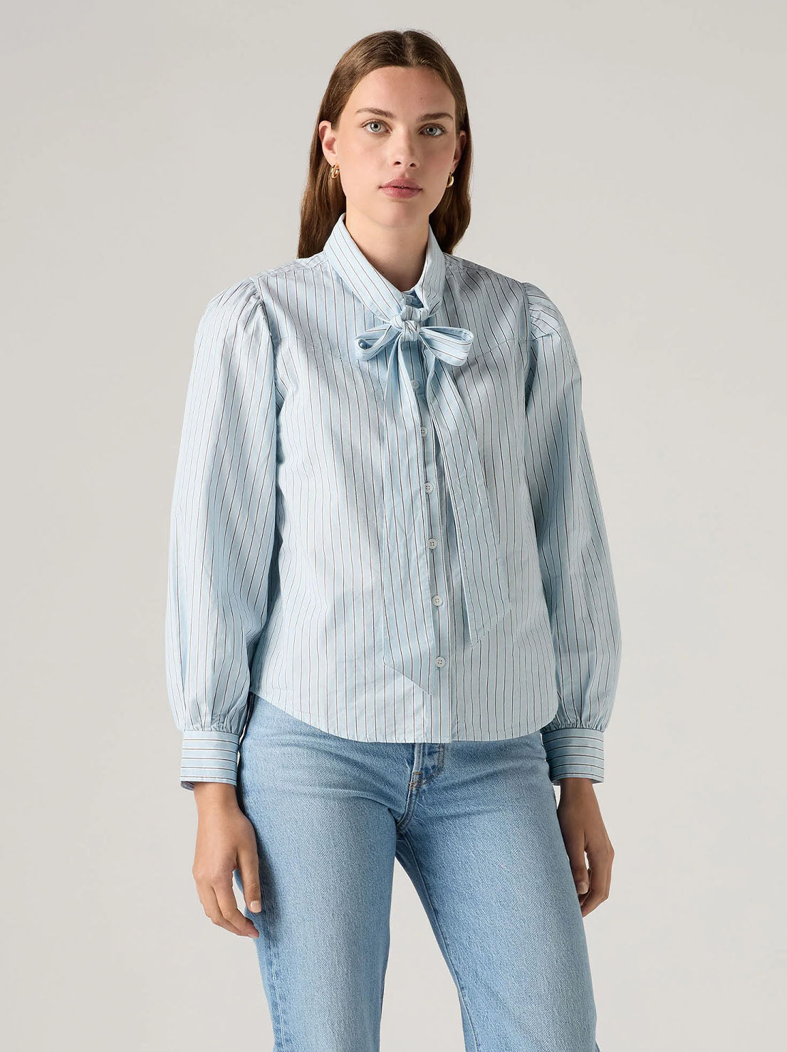 Levi's - Judice Western Shirt - Sherman Stripe Angel