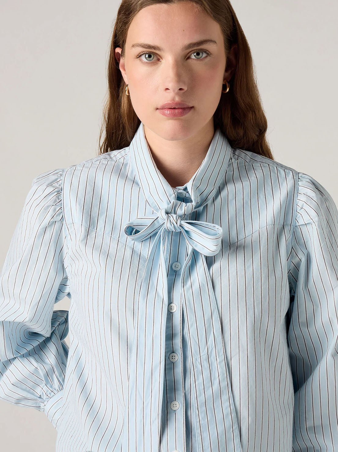 Levi's - Judice Western Shirt - Sherman Stripe Angel