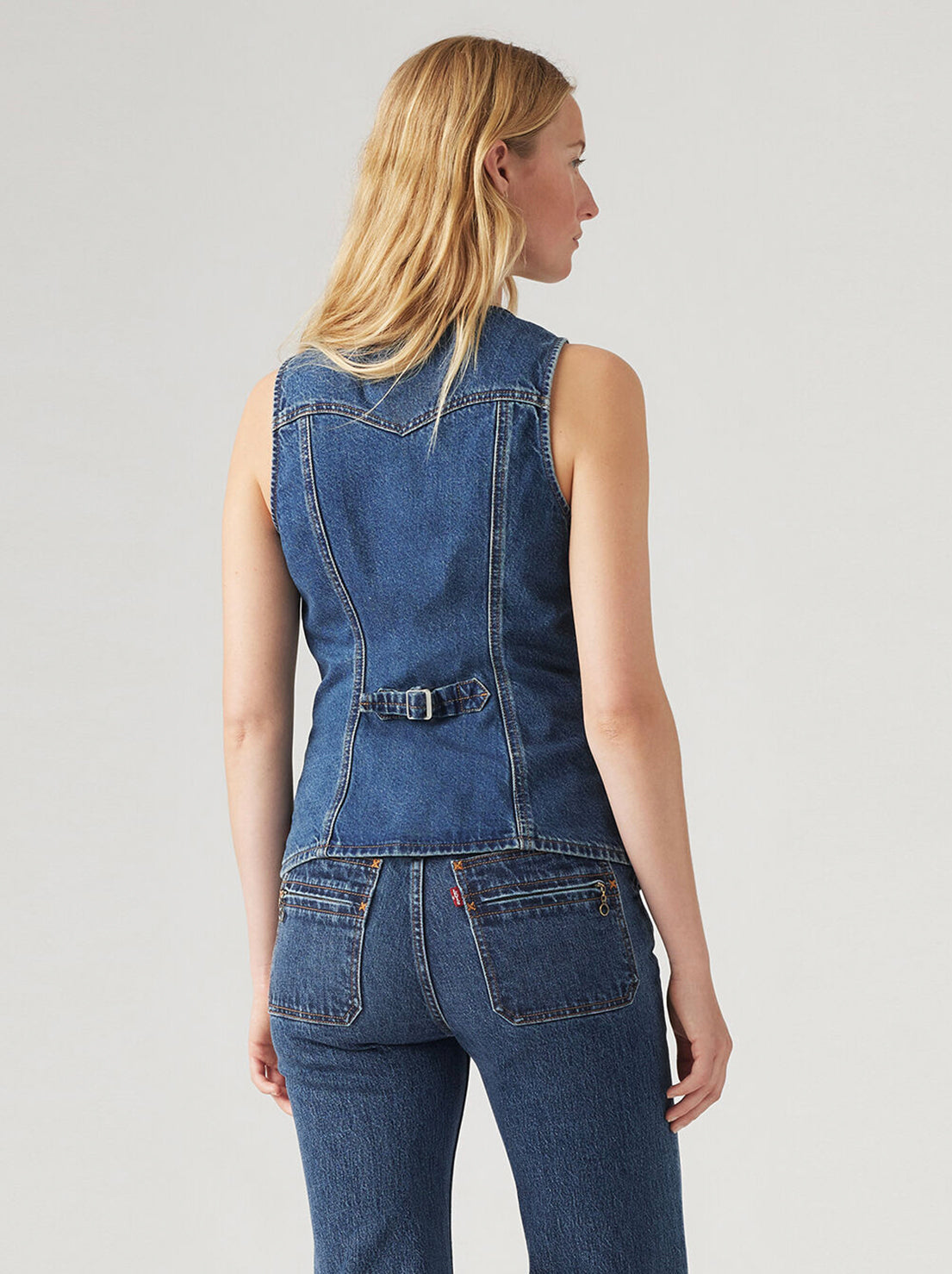 Levi's - Longline Denim Vest - Enchantment