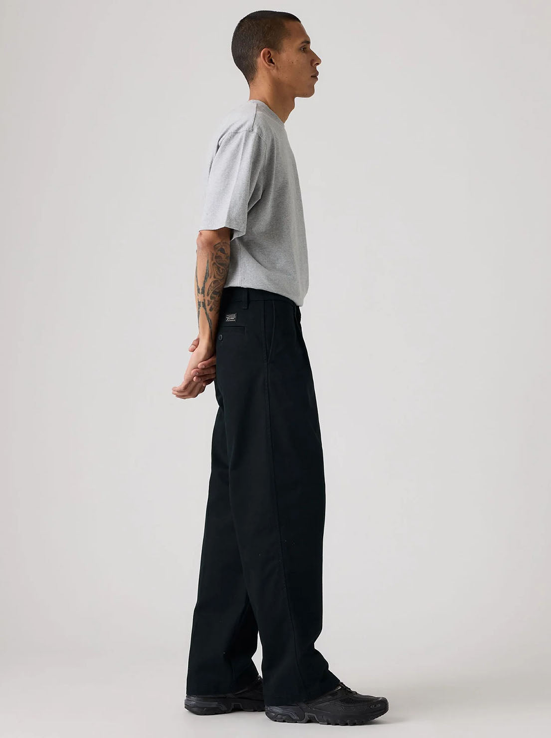Levi's - Loose Pleated Work Chino - Mineral Black Twill