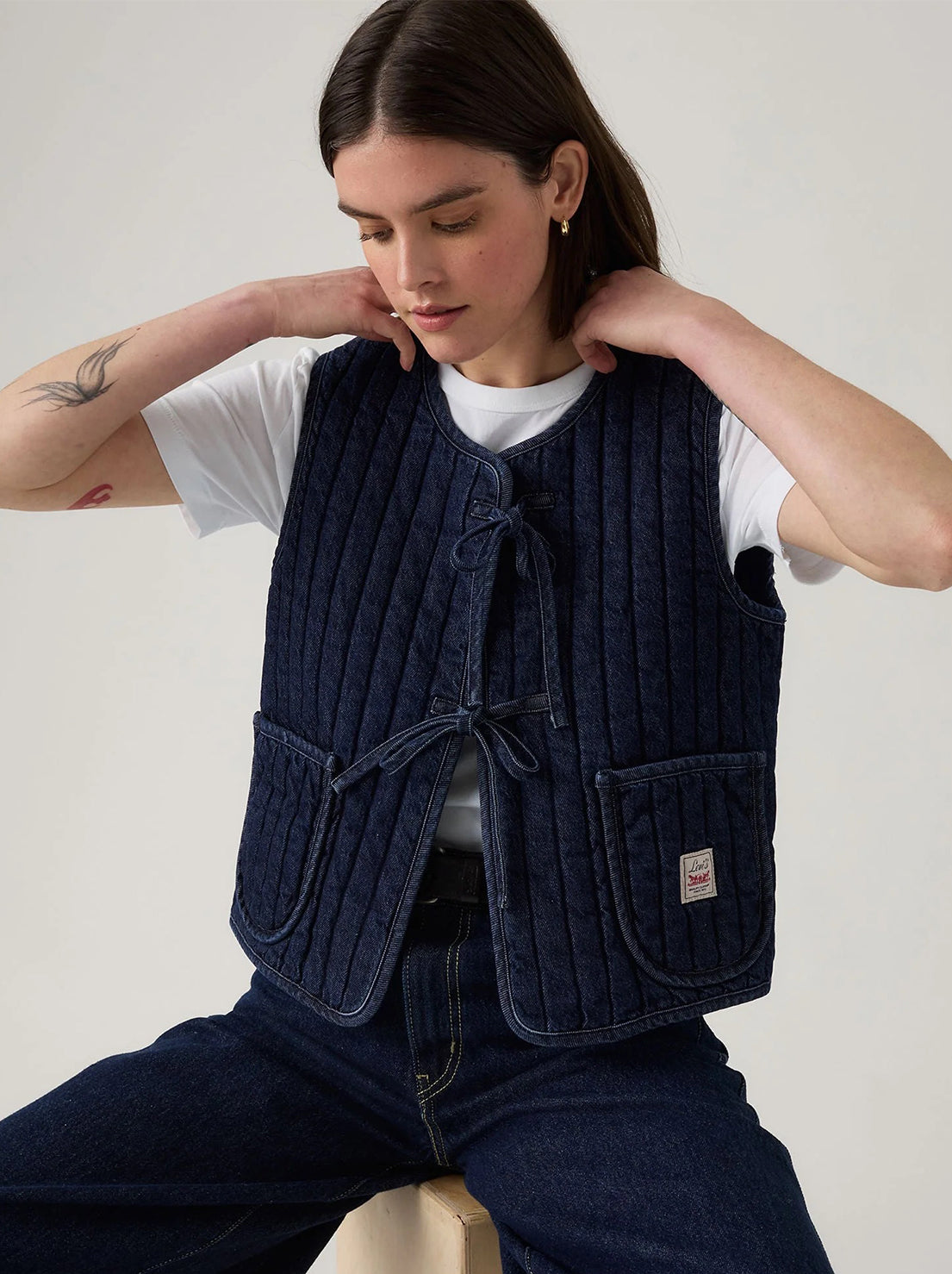 Levi's - Lottie Liner Vest - Shaded View