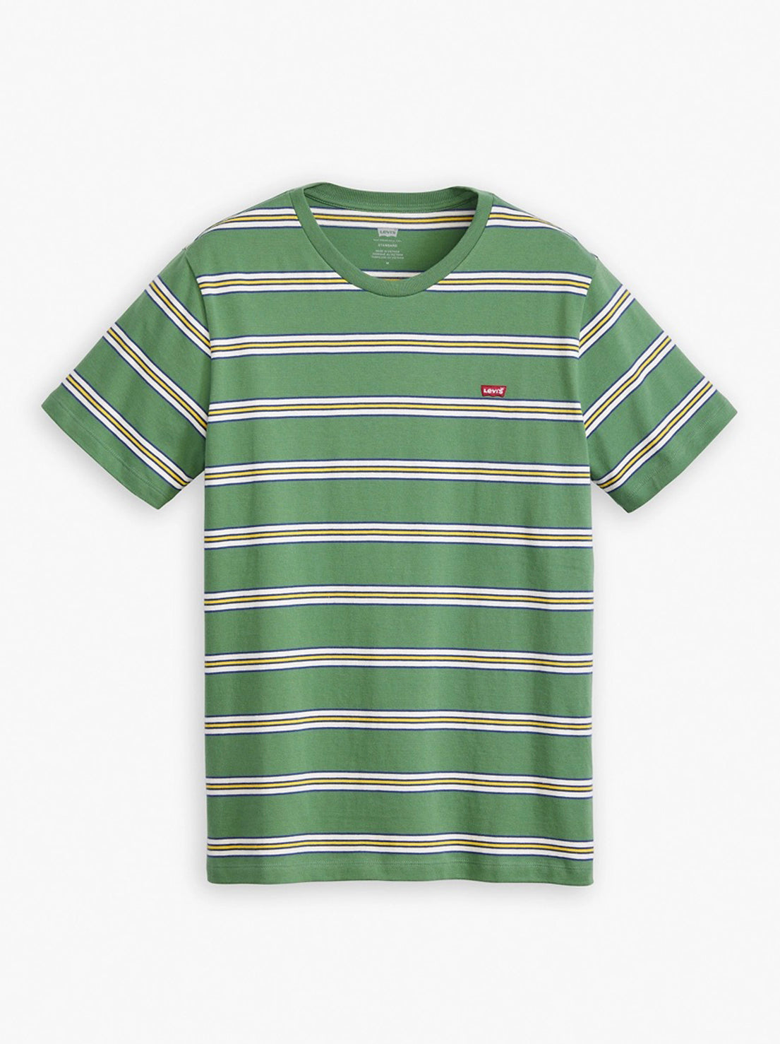 Levi's - Original Housemark Tee - Varsity Stripe Myrtle Green