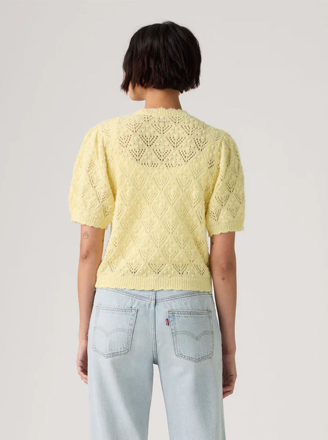 Levi's - Pauline Pointelle SS Cardi - French Vanilla