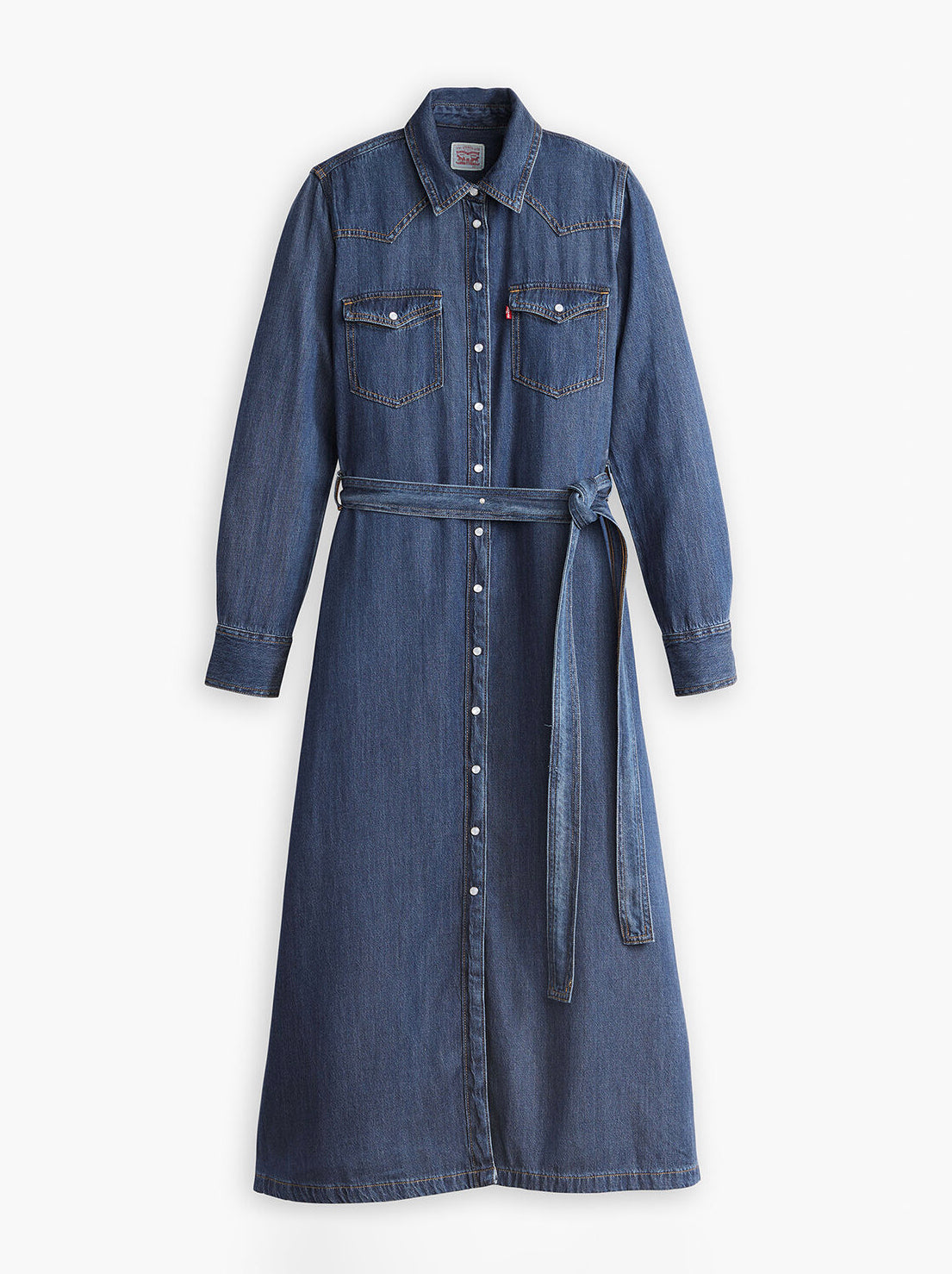 Levi's - Quinney Denim Dress - Bright Dark Stone