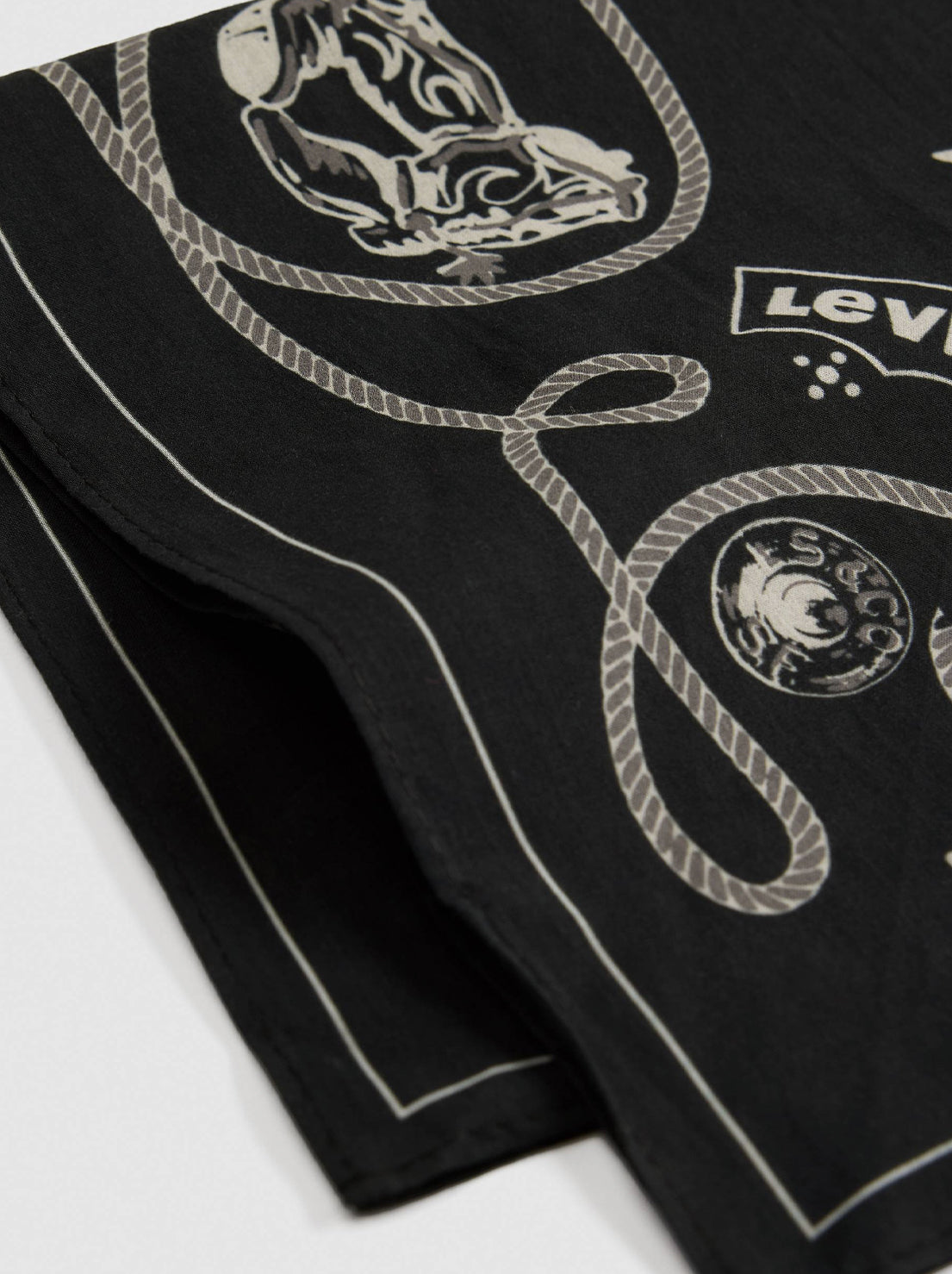 Levi's - Ranchers Bandana - Anthracite Black
