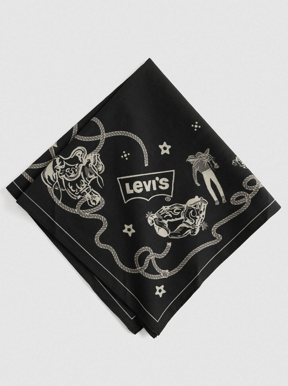 Levi's - Ranchers Bandana - Anthracite Black