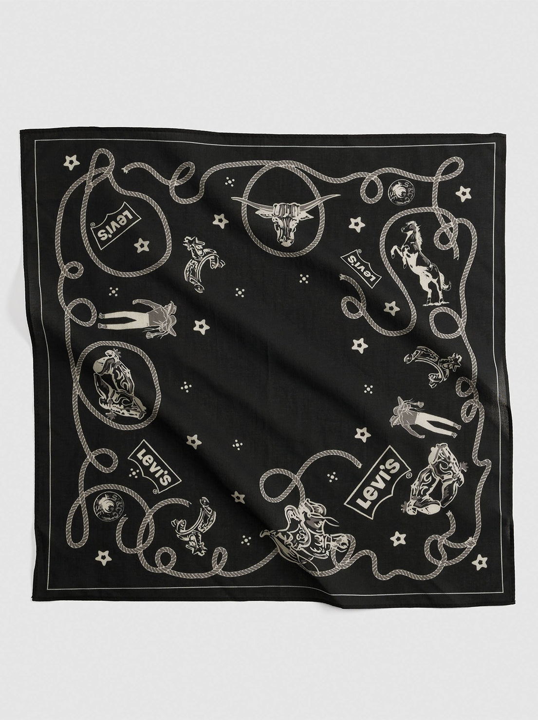 Levi's - Ranchers Bandana - Anthracite Black