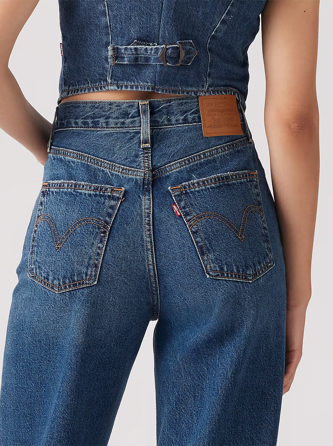 Levi's - Ribcage Wide Leg Jeans - Polar Perimeter