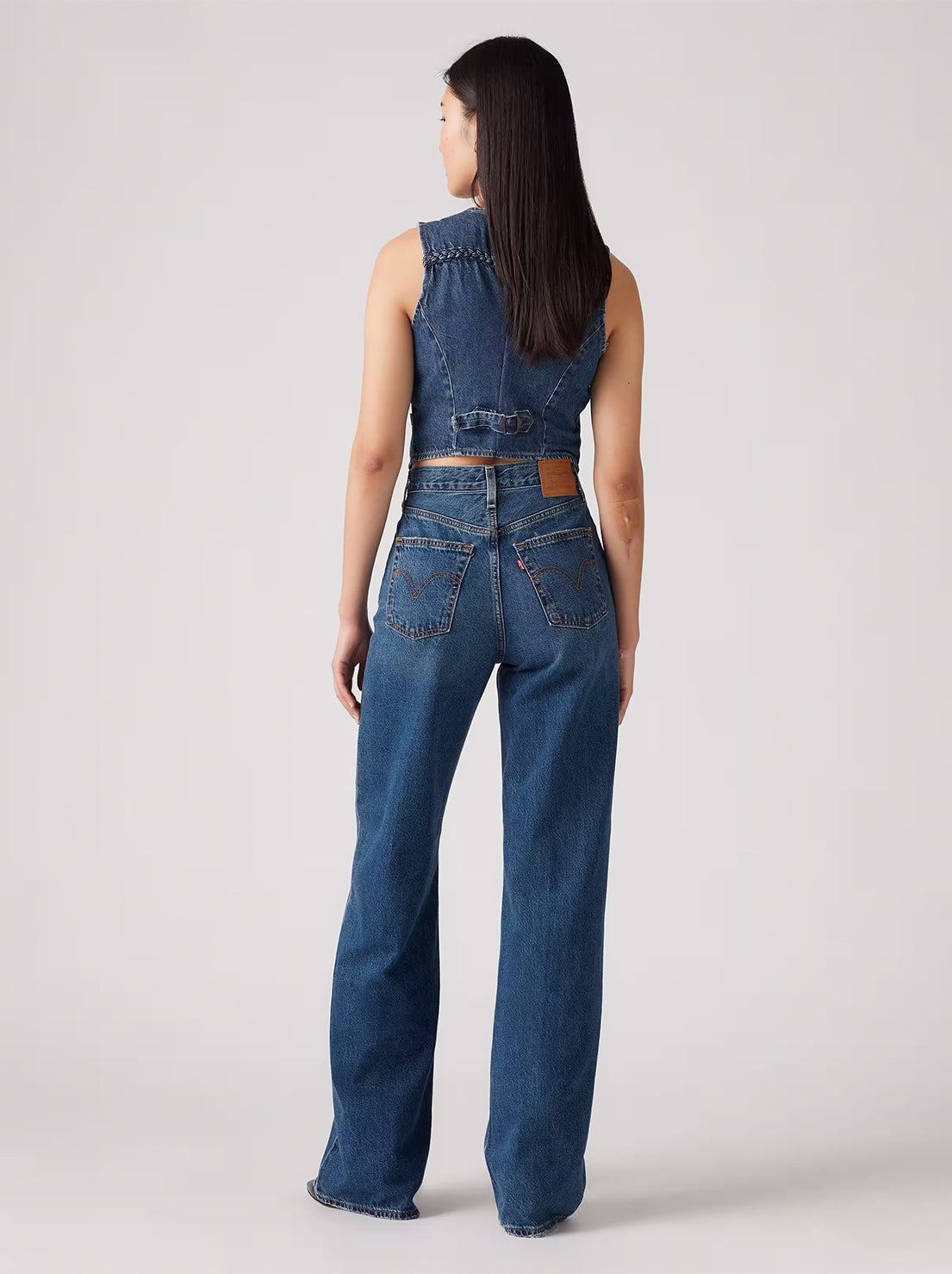 Levi's - Ribcage Wide Leg Jeans - Polar Perimeter