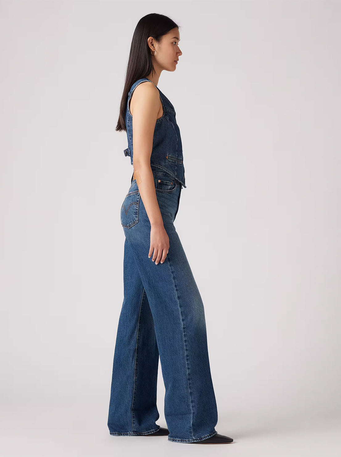 Levi's - Ribcage Wide Leg Jeans - Polar Perimeter