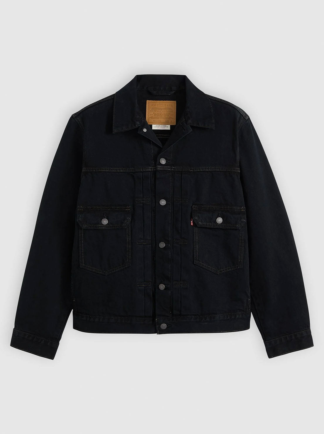 Levi's - Type II Trucker - Black OD Selv