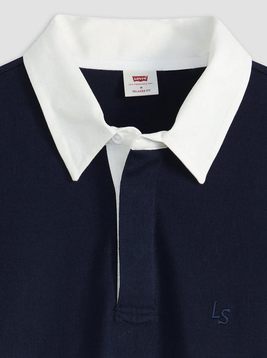 Levi's - Union Rugby - Theo Stripe Navy Blazer