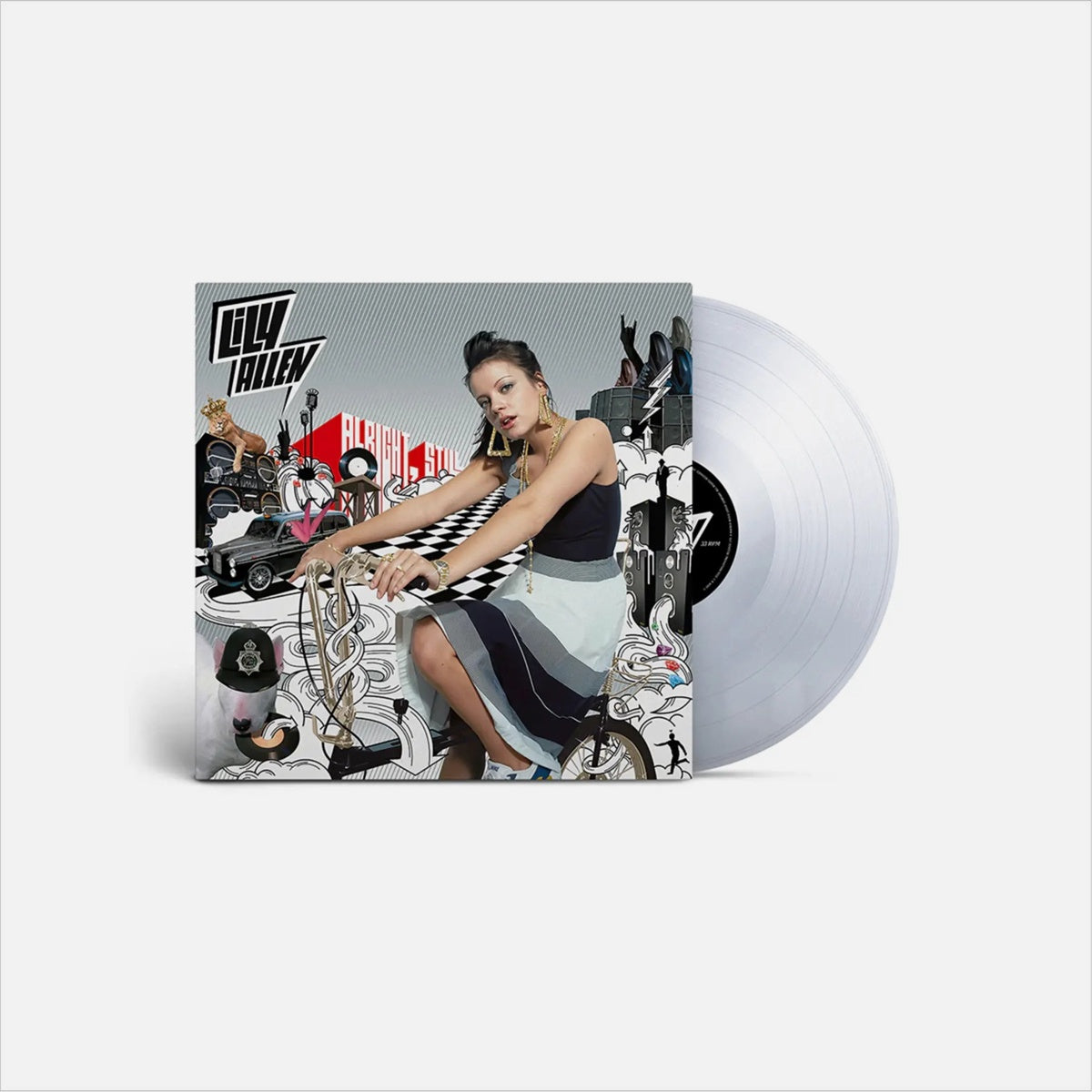 Lily Allen - Alright, Still. LP [Crystal Clear Vinyl]