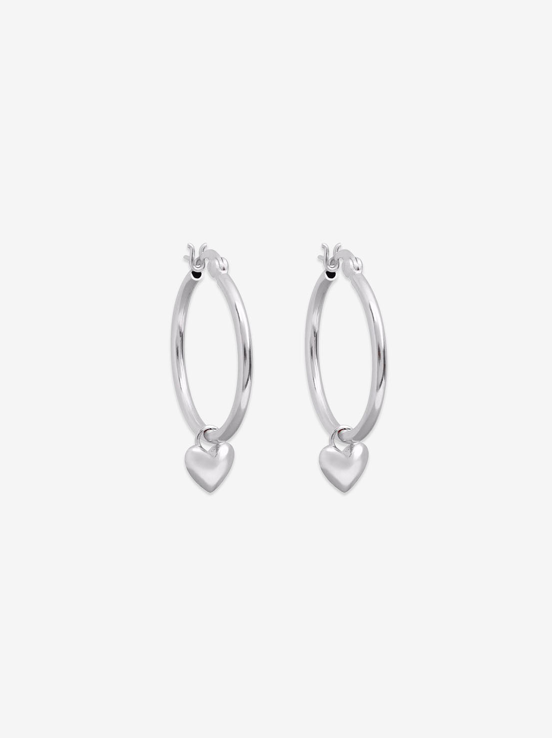 Linda Tahija - Amore Foundation Hoop Earrings - Sterling Silver