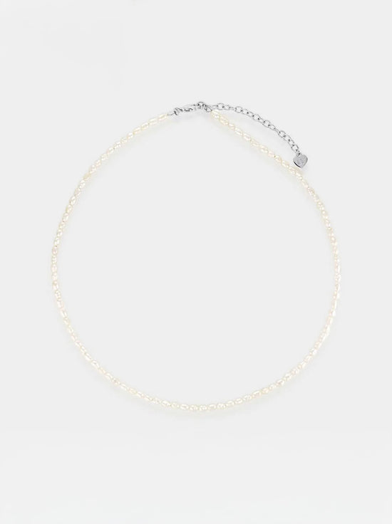 Linda Tahija - Coastal Pearl Necklace - Sterling Silver