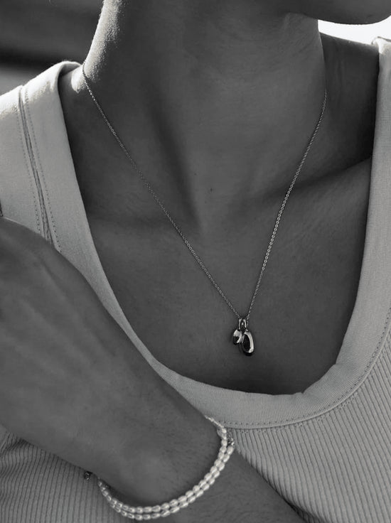 Linda Tahija - Double Alga Necklace - Sterling Silver