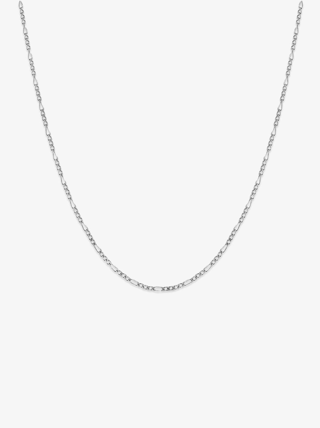 Linda Tahija - Figaro Chain Necklace - Sterling Silver