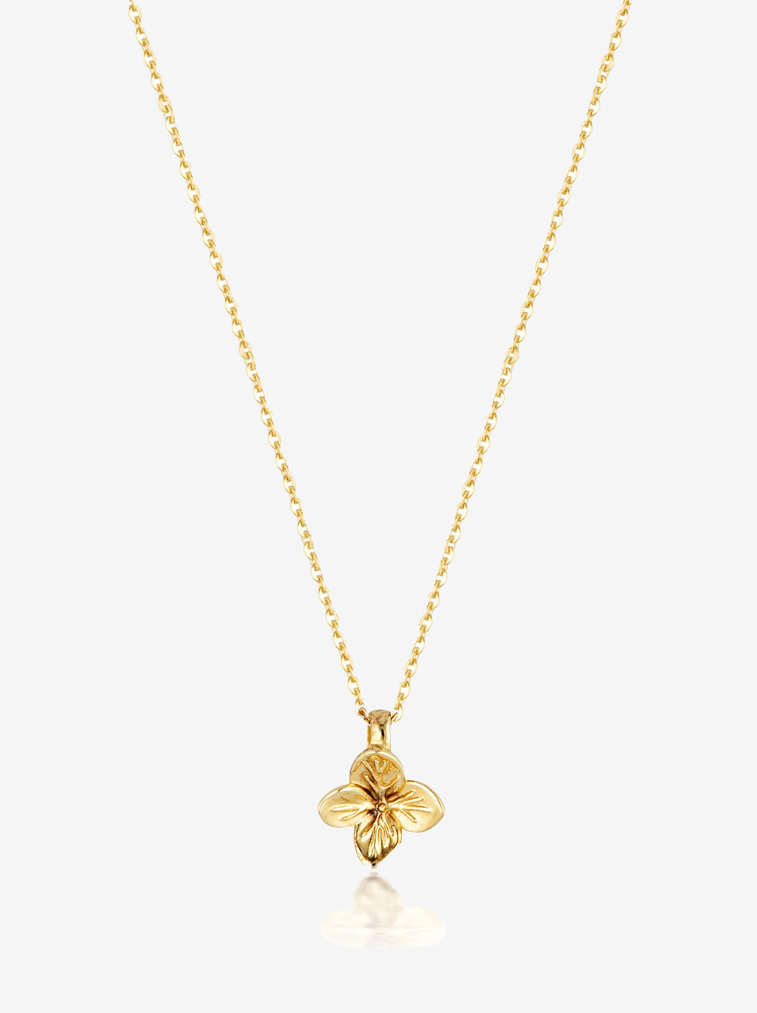 Linda Tahija - Hydrangea Necklace - 18k Gold Vermeil