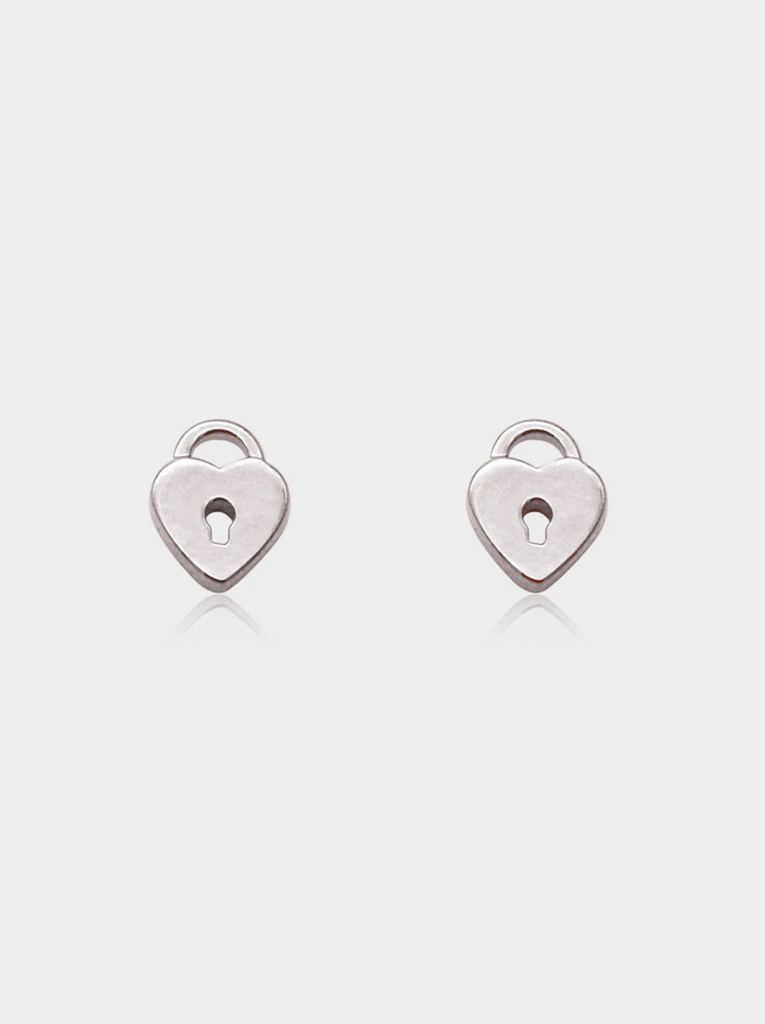 Linda Tahija - Love Lock Stud - Sterling Silver